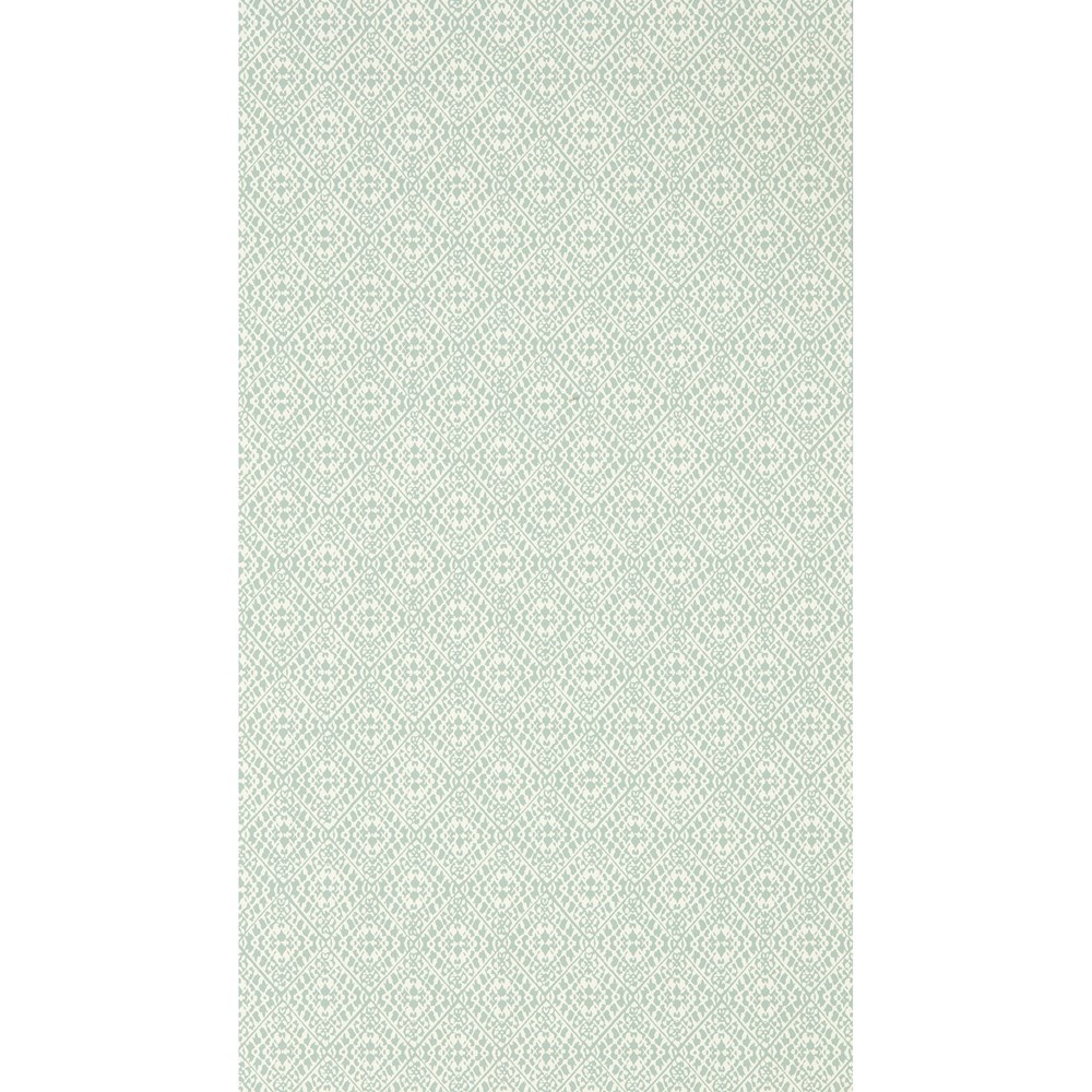 Pinjara Trellis Wallpaper 216787 by Sanderson in Grass Green